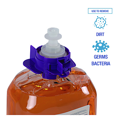 Boardwalk Foam Antibacterial Handwash Refill, Fresh Fruit, 1,250 mL, 4/Carton (BWK8300)