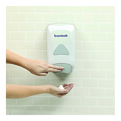 Boardwalk Foam Antibacterial Handwash Refill, Fresh Fruit, 1,250 mL, 4/Carton (BWK8300)