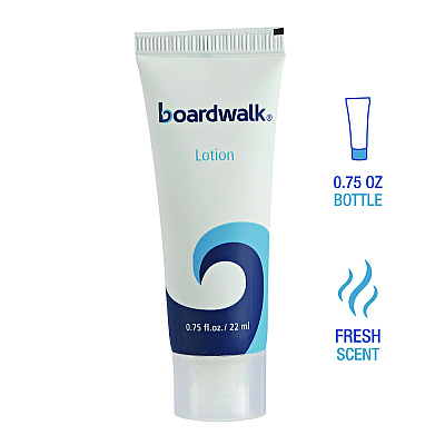 Boardwalk Hand and Body Lotion, 0.75 oz Bottle, Fresh Scent, 288/Carton (BWKLOTBOT)