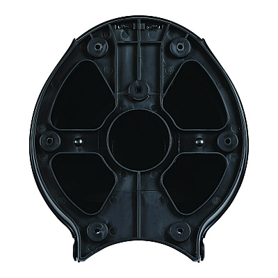 Boardwalk Single Jumbo Toilet Tissue Dispenser, 11 x 6.25 x 12.25, Black (BWK1519)