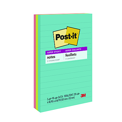 Scotch Office Essentials Kit, 7 Pads Assorted Super Sticky Notes, 1 Pack Flags, Roll Magic Tape, Roll Super-Hold Tape, 1 Scissors (MMMSPIPK)