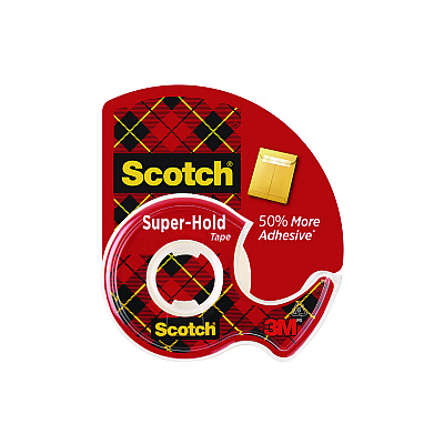 Scotch Office Essentials Kit, 7 Pads Assorted Super Sticky Notes, 1 Pack Flags, Roll Magic Tape, Roll Super-Hold Tape, 1 Scissors (MMMSPIPK)