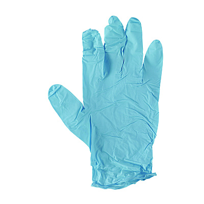 Boardwalk Disposable Examination Nitrile Gloves, Medium, Blue, 5 mil, 100/Box (BWK382MBXA)