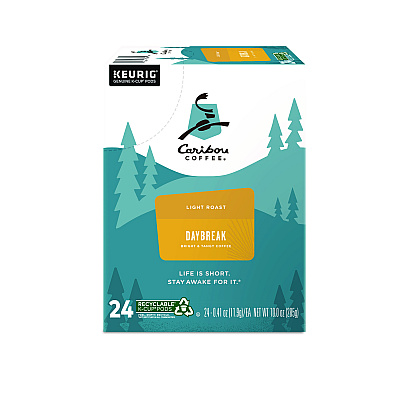 Caribou Coffee Daybreak Morning Blend Coffee K-Cups, 96/Carton (GMT6994CT)