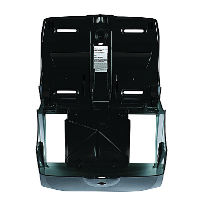 Boardwalk Xtra 2-Roll Controlled Bath Tissue Dispenser, 11.13 x 7.38 x 8.88, Translucent Black (BWK47GREEN)