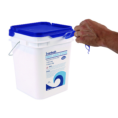 Boardwalk Laundry Detergent Powder, Low Foam, Crisp Clean Scent, 18 lb Pail (BWK340LP)