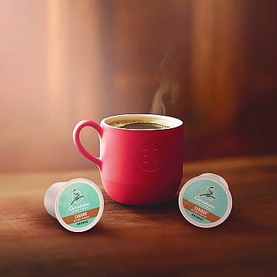 Caribou Coffee Caribou Blend Coffee K-Cups, 96/Carton (GMT6992CT)