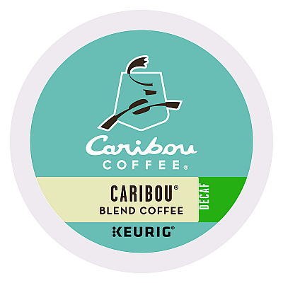 Caribou Coffee Caribou Blend Decaf Coffee K-Cups, 96/Carton (GMT6995CT)