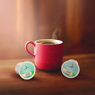 Caribou Coffee Caribou Blend Decaf Coffee K-Cups, 96/Carton (GMT6995CT)