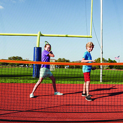 Champion Sports Mini Tennis Net Set, 2.8 ft x 10 ft (CSIMTNSET)