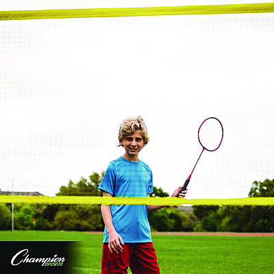 Champion Sports Rhino Port-A-Net Set, 36" to 60" x 240" (CSIPA20SET)
