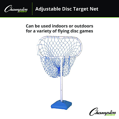 Champion Sports Disc Target Game Net, 30" x 12" x 24" to 36" h (CSIFSGAME)