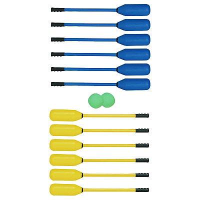 Champion Sports Soft Polo Set, 24" Long, (12) Sticks/(2) 7" Balls (CSIPXSET)