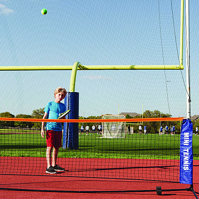 Champion Sports Mini Tennis Net Set, 2.8 ft x 10 ft (CSIMTNSET)