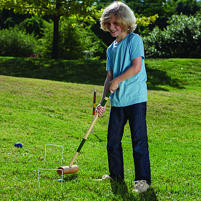 Champion Sports Deluxe Croquet Tournament Set, with Carry Bag (CSICRQSET)