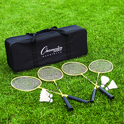 Champion Sports Deluxe Badminton Tournament Set, 28" x 11" (CSICG203)