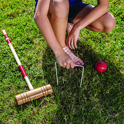 Champion Sports Deluxe Croquet Tournament Set, with Carry Bag (CSICRQSET)