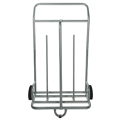 Champion Sports Scooter Storage Cart, Metal, 132 lb Capacity, 16 x 32 x 48, Silver (CSISC036)
