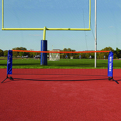 Champion Sports Mini Tennis Net Set, 2.8 ft x 10 ft (CSIMTNSET)