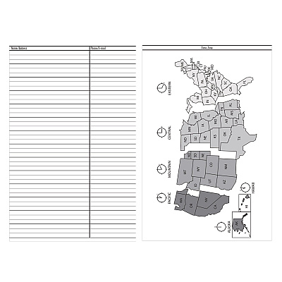 House of Doolittle Seasonal Monthly Planner, Illustrated Seasons Artwork, 10 x 7, Light Blue Cover, 12-Month (Jan to Dec): 2026 (23908)