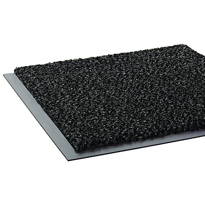 Crown Cross-Over Indoor/Outdoor Wiper/Scraper Mat, Olefin/Poly, 36 x 60, Gray (CWNCS0035GY)