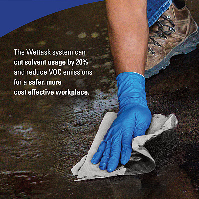 WypAll WetTask Customizable Wet Wiping System, 3.5 gal, Blue, 2/Carton (KCC09361)
