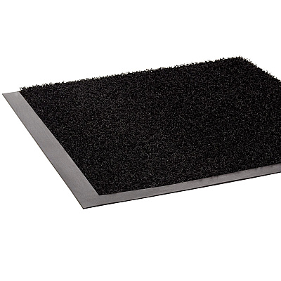 Crown Jasper Indoor/Outdoor Scraper Mat, 36 x 60, Black (CWNJS0035BK)