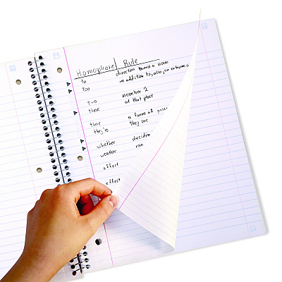 Five Star Wirebound Notebook, 1-Subject, Wide/Legal Rule, Black Cover, (100) 10. x 8.63 Sheets (MEA930010A)