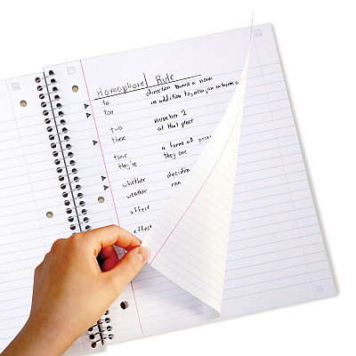 Five Star Wirebound Notebook, 3-Subject, Wide/Legal Rule, Assorted Cover Color, (150) 10.5 x 8.63 Sheets, 3/Pack (MEA930081)
