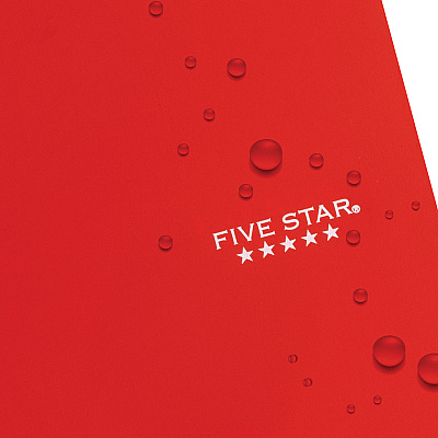 Five Star Wirebound Notebook, 3-Subject, Wide/Legal Rule, Assorted Cover Color, (150) 10.5 x 8.63 Sheets, 3/Pack (MEA930081)