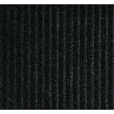 Crown Needle Rib Wipe and Scrape Mat, Polypropylene, 36 x 60, Charcoal (CWNNR0035CH)