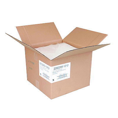 Paterson Grease-Resistant Food Wrap, 12" x, 12", White, 5,000/Carton (PDHWG01007)