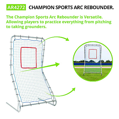 Champion Sports ARC Rebounder, 72  x 42 (CSIAR4272)