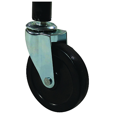 Champion Sports Double-Sided Lockable Ball Locker, Metal, 176 lb Capacity, 24 x 59 x 37, Black (CSIDSLX)