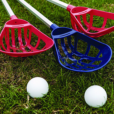 Champion Sports Soft Lacrosse Set, 6 Balls/12 Sticks (CSILAXSR)