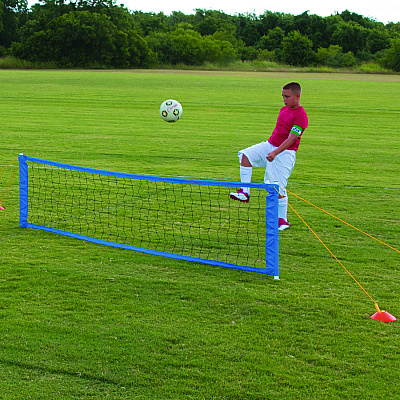 Champion Sports Soccer Tennis Net, 28" x 10 ft (CSINSTSET)