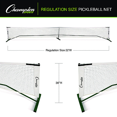 Champion Sports Pickleball Net, 36 ft x 22" (CSIPBNET)