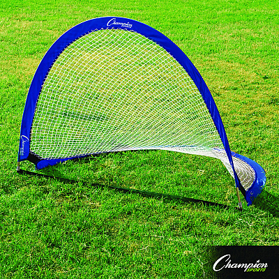 Champion Sports Extreme Pop-Up Soccer Goal with Carrying Bag, 48  x 30 (CSISG4830)