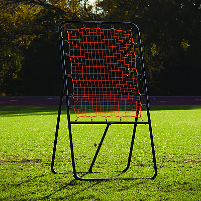 Champion Sports Lacrosse Ball Rebounder, 80" x 3 ft, 1.25" dia Frame (CSILBT10)