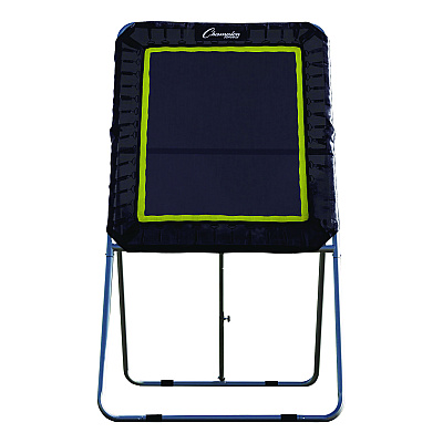 Champion Sports Deluxe Lacrosse Ball Rebounder, 6 ft  x 3 ft, 1.5" dia Frame (CSILBT43)