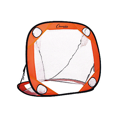Champion Sports Lacrosse Pop Up Target Trainer, 4 ft x 4 ft (CSILG44)
