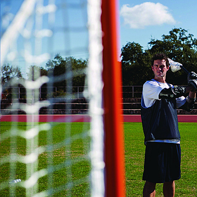 Champion Sports Pro High School Lacrosse Goal, 6 ft x 6 ft, 1.65" dia Frame (CSILNGHS)