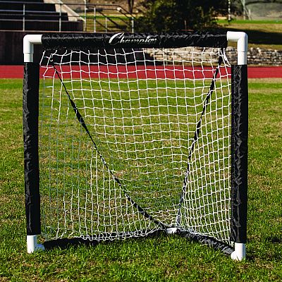 Champion Sports Mini Lacrosse Goal, 3 ft  x 3 ft, 1.5" dia Frame (CSIMLG)
