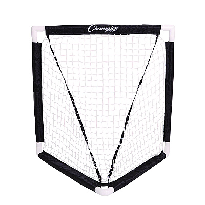 Champion Sports Mini Lacrosse Goal, 3 ft  x 3 ft, 1.5" dia Frame (CSIMLG)