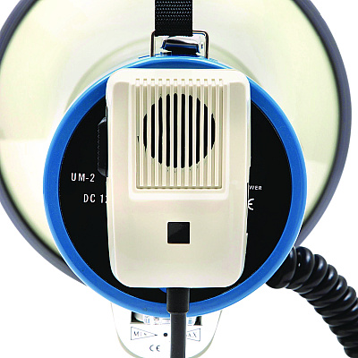Champion Sports 18-Watt Voice Record Megaphone, 1,000 yds Range, 18 W to 35 W (CSIMP18W)