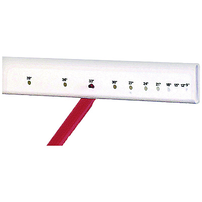 Champion Sports Adjustable Training Hurdle, 41" x 14", 1" Tube dia (CSIPH)