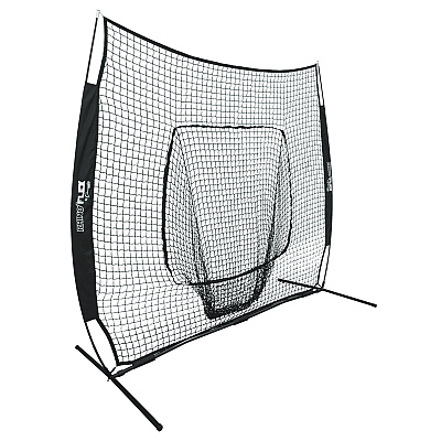 Champion Sports Rhino Portable Training Net, 7 ft x 7 ft (CSIRBM77)
