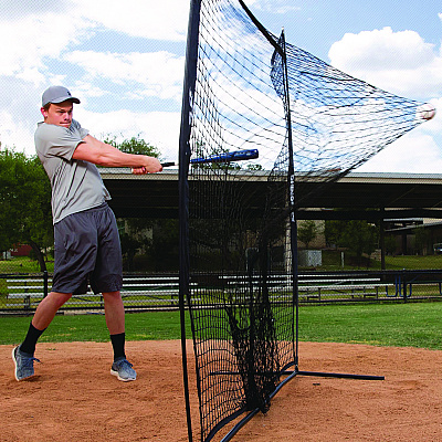 Champion Sports Rhino Portable Training Net, 7 ft x 7 ft (CSIRBM77)
