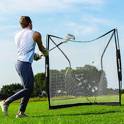 Champion Sports Rhino Flex Lacrosse Goal, 6 ft x 6 ft, 1" dia Frame (CSIRFLG)