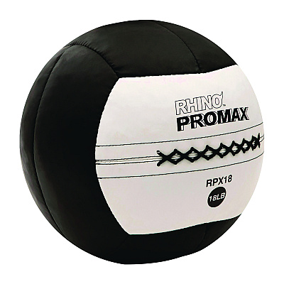 Champion Sports Rhino Promax Medicine Ball, 18 lb, Black (CSIRPX18)